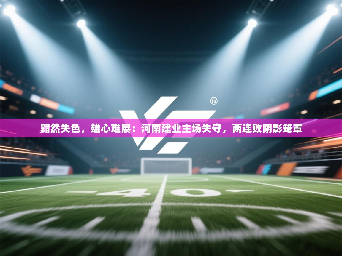 黯然失色,雄心难展:河南建业主场失守,两连败阴影笼罩 黯然失色,雄心难展:河南建业主场失守,两连败阴影笼罩